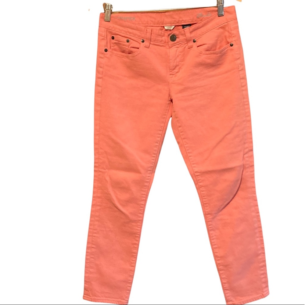 J. CREW Coral Skinny